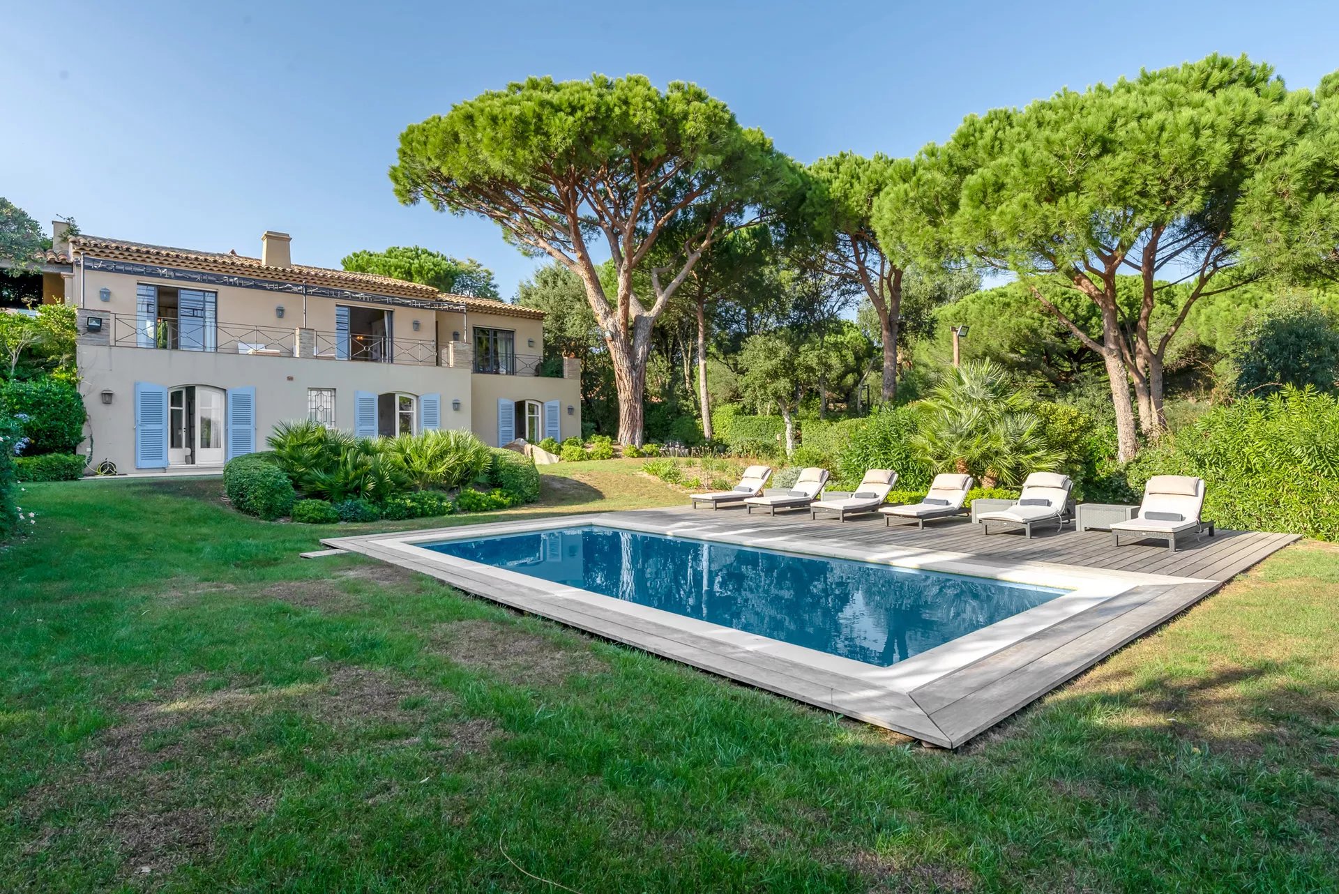 Villa di charme con vista mare - Baie de Pampelonne