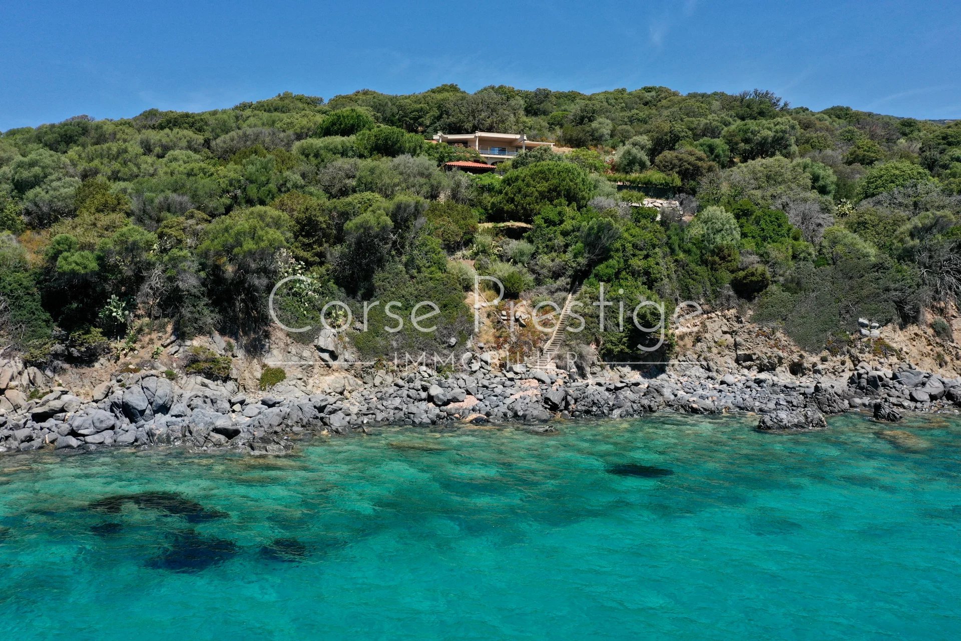 waterfront property - bay of valinco - south corsica image1