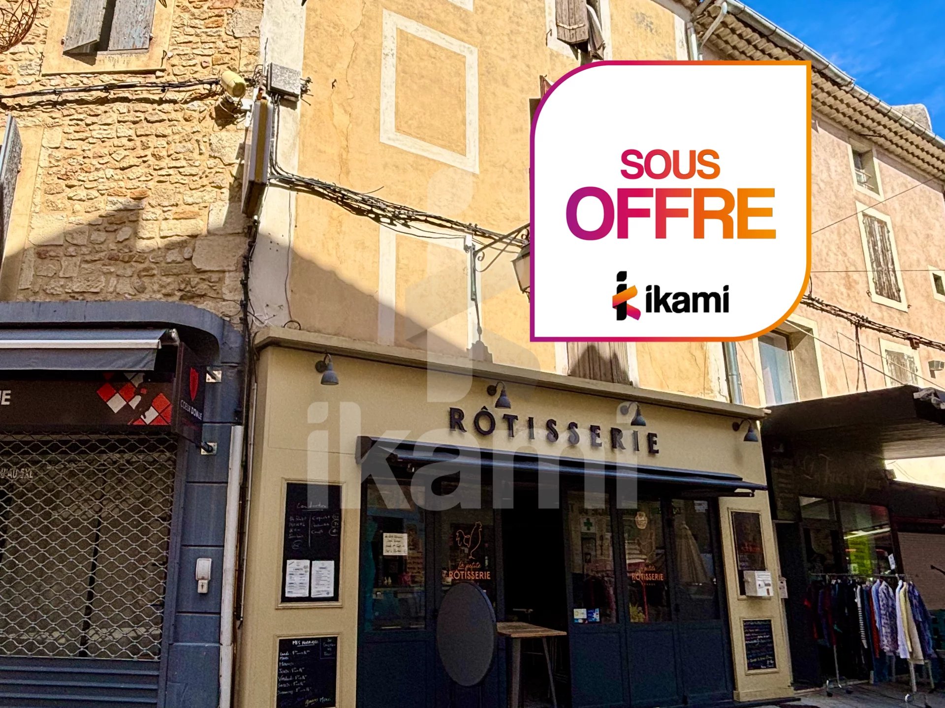 IMMEUBLE COMMERCIAL 55 M2 - LOUÉ - CENTRE