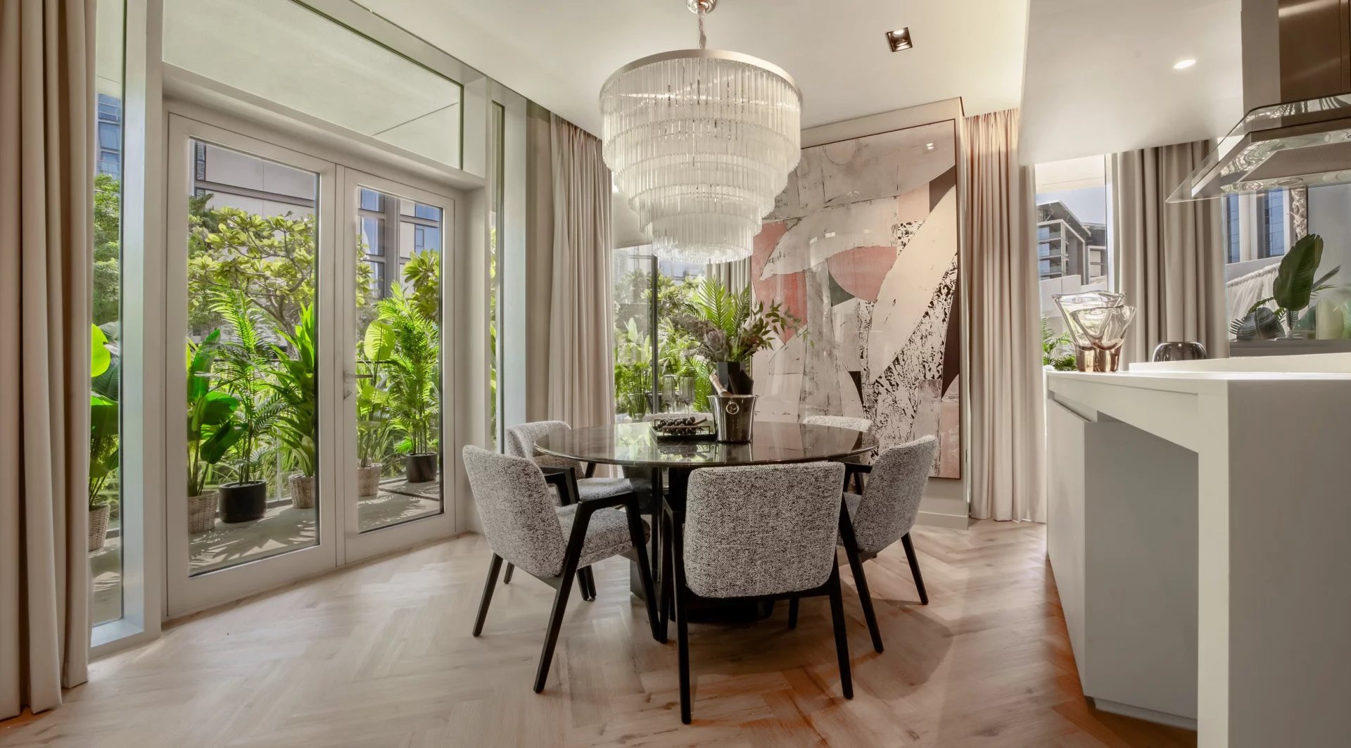 Fully Furnished 2-Bedroom Apartment with Park Views on Bluewaters Island