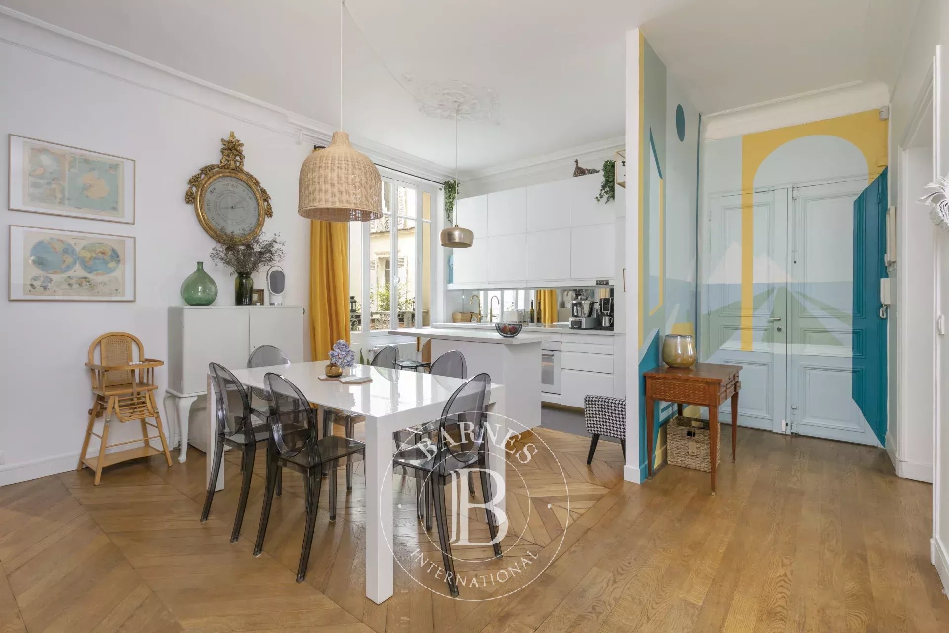 Exclusive - Neuilly-Town Hall- 3-bed apartment - Period charm - Possible office space. - picture 4