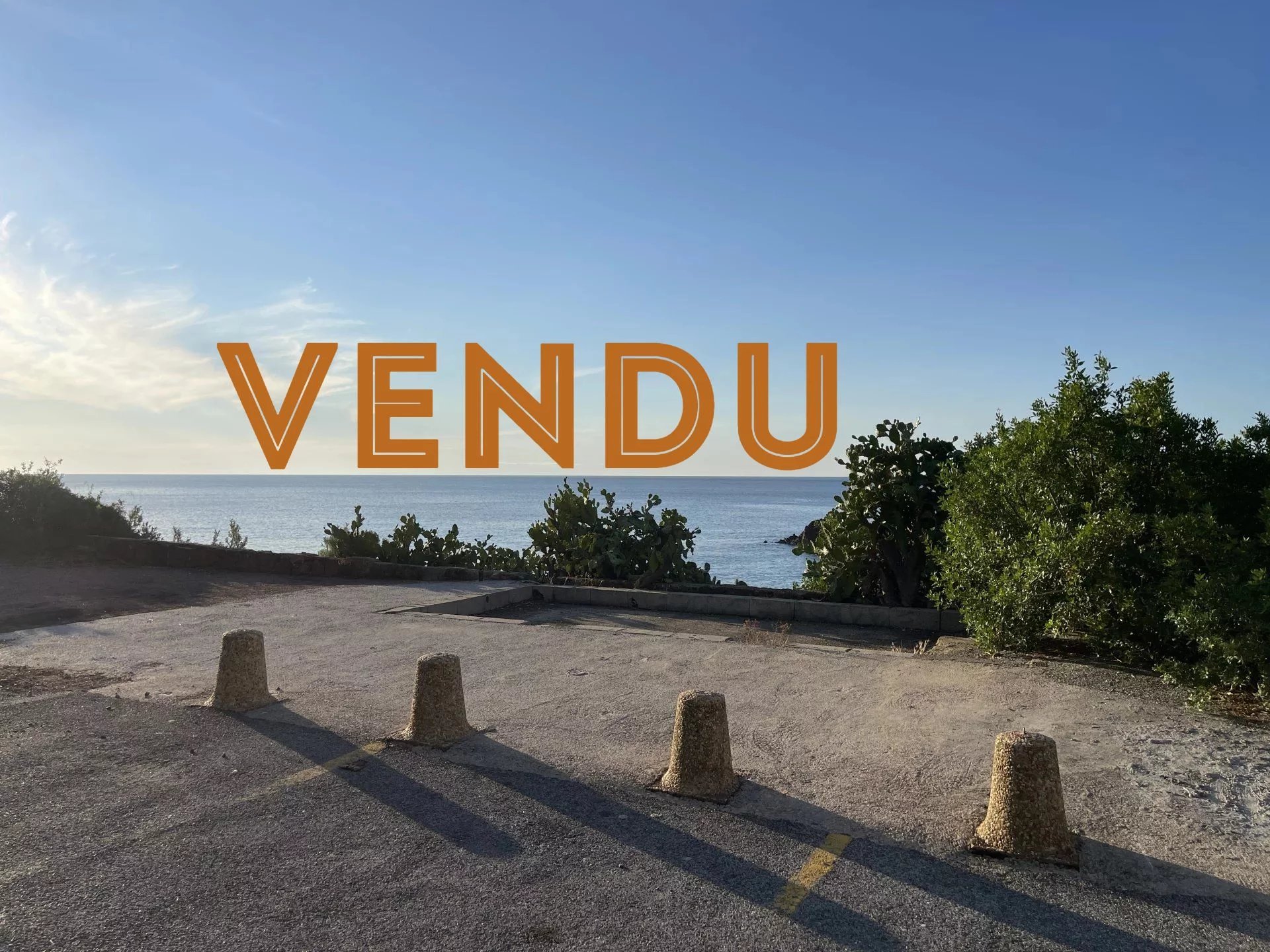 Terrain inconstructible de 350 m² vue mer panoramique