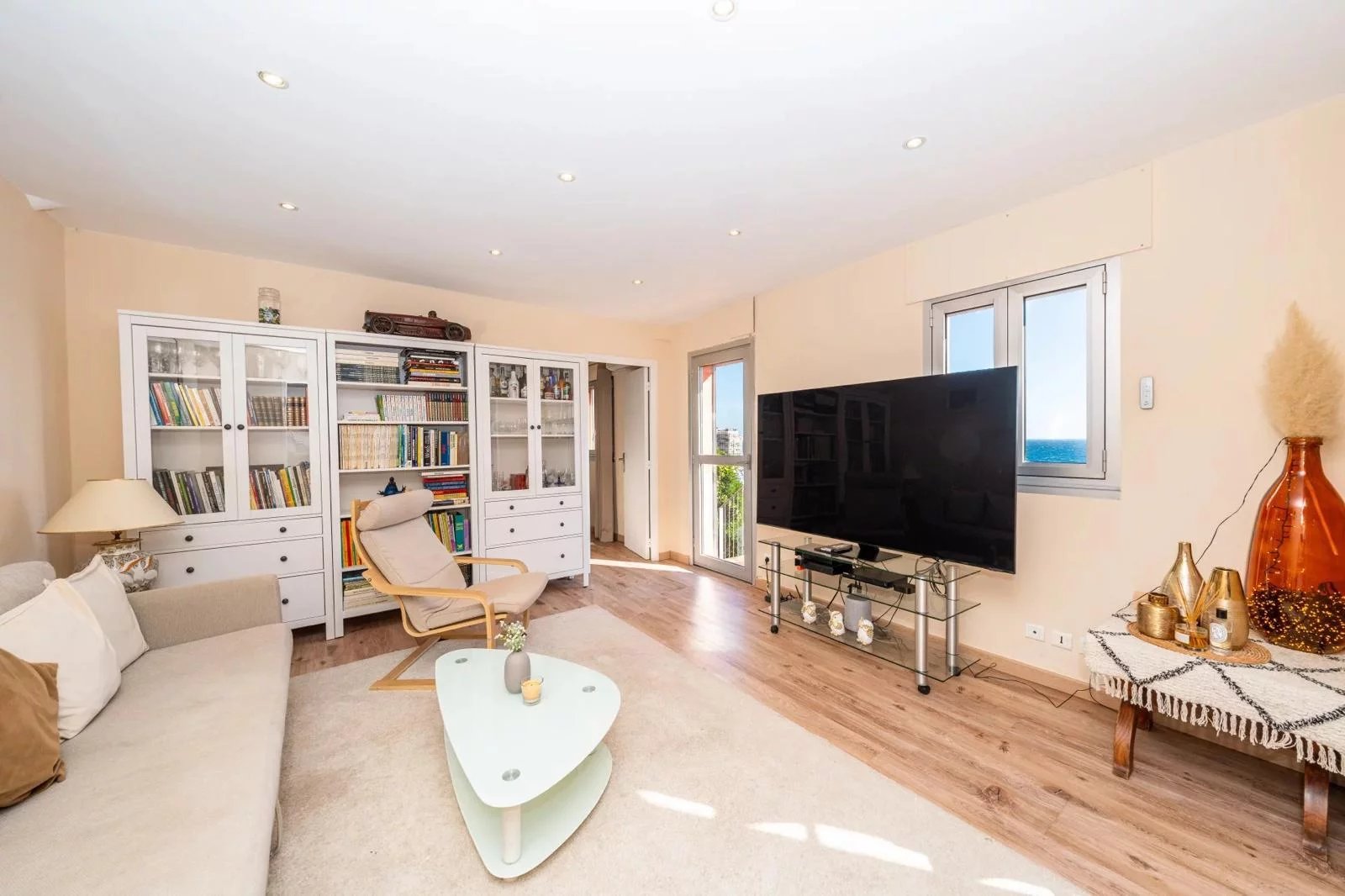 CAP D'AIL | 3/4 PIECES | 80m2 | 500m2 JARDIN PRIVATIF | VUE MER PANORAMIQUE MER