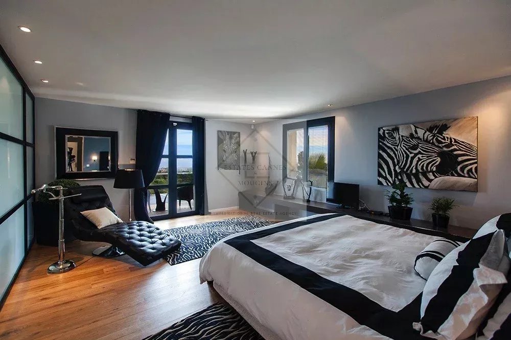 À Louer – Villa Contemporaine d’Exception à Super Cannes – 430 m² avec Vue Mer Panoramique — photo 5
