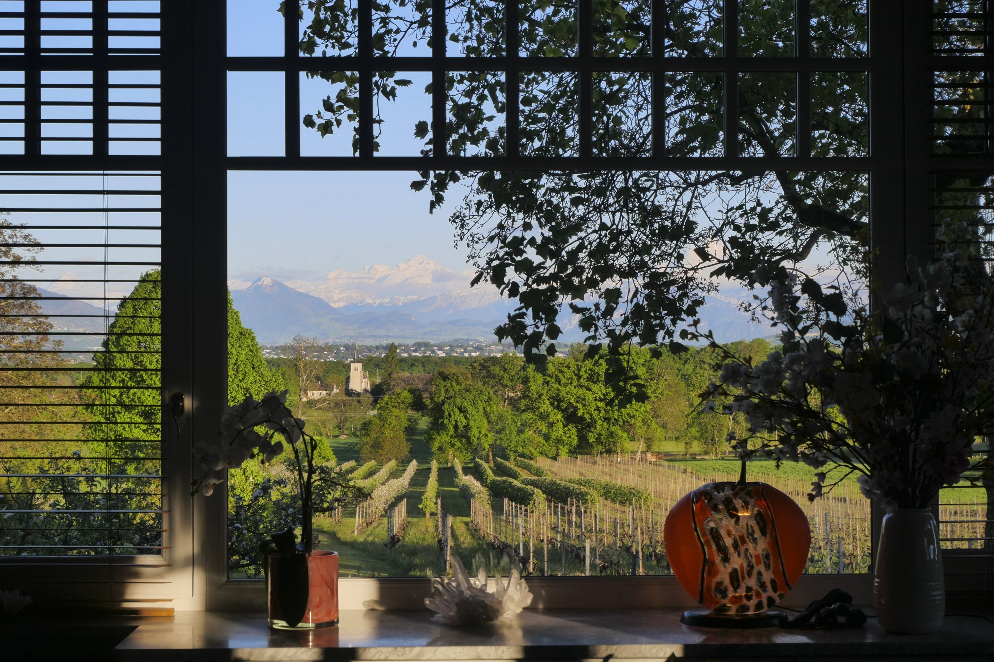 Tranquil retreat with views of Mont Blanc