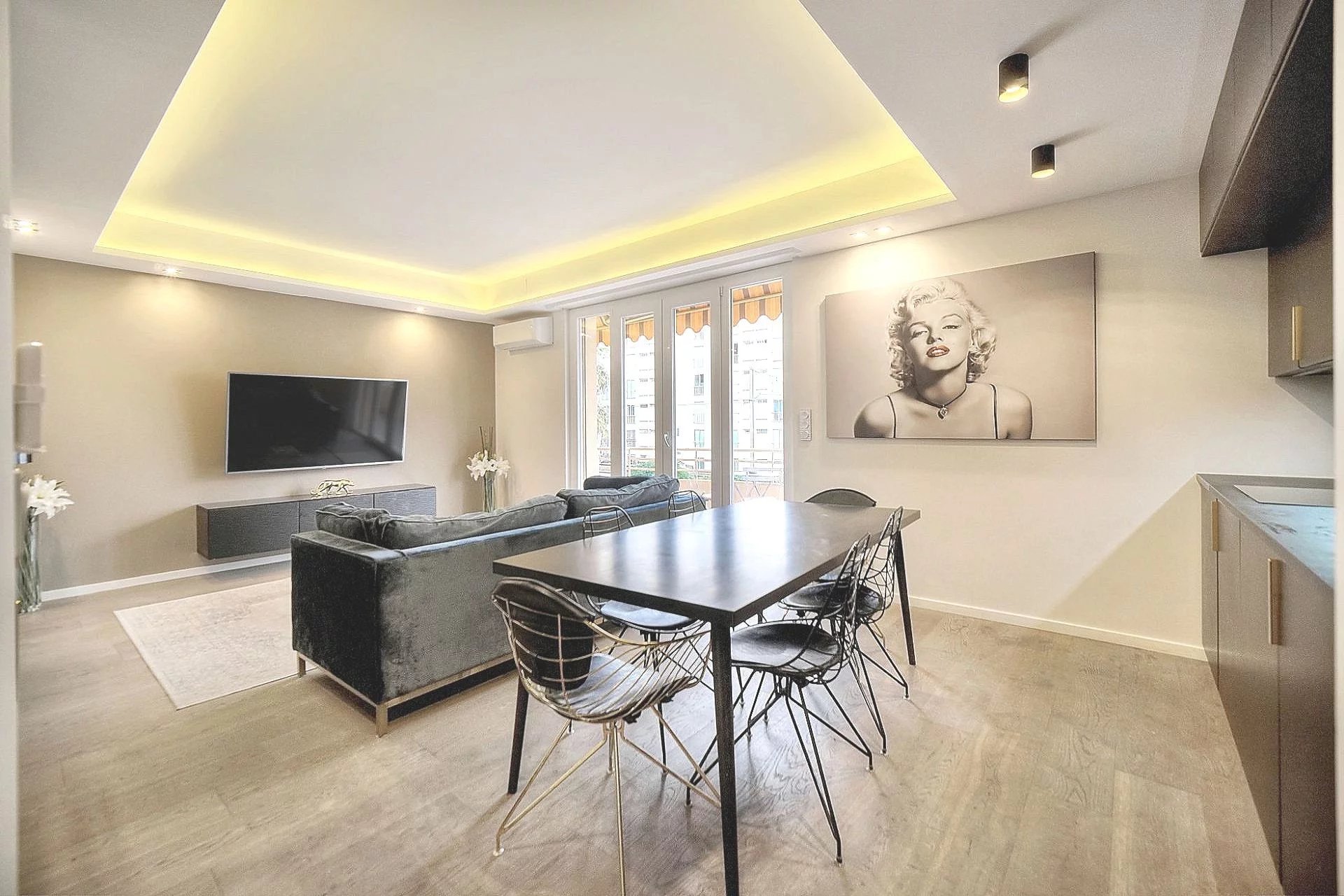 Cannes – secteur arrière Croisette – superbe appartement 3 pièces