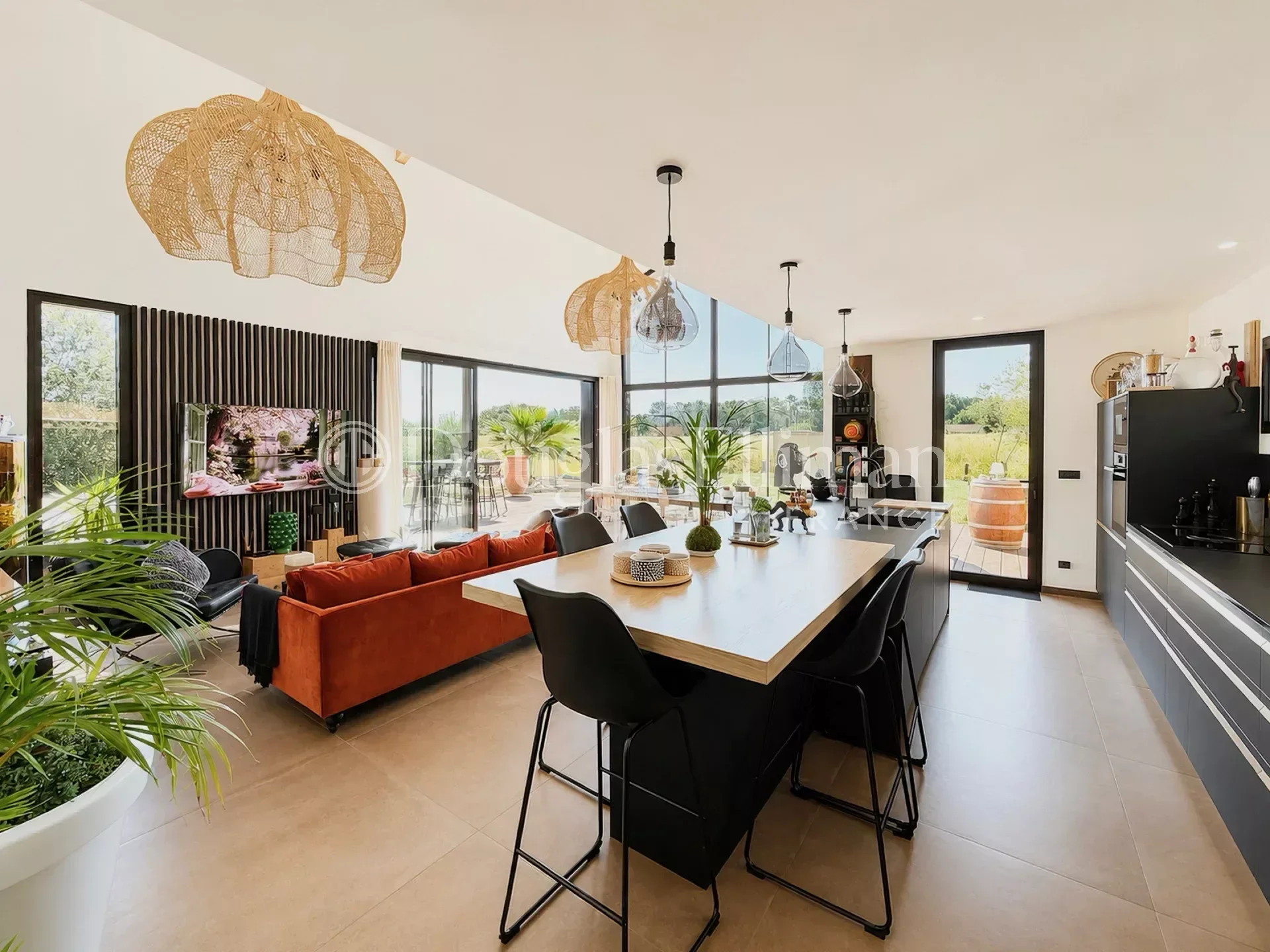 BORDEAUX-MARTILLAC-MAISON AVEC PANORAMA SUR LES GRAVES - Image nᵒ2