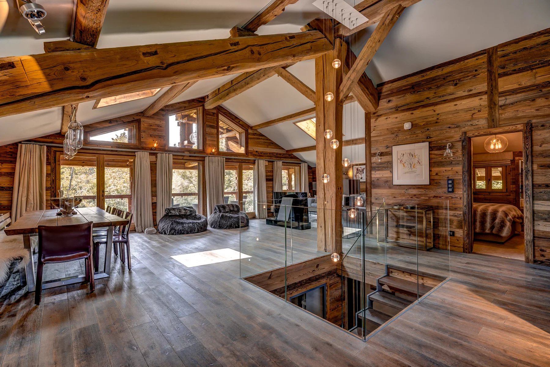 Photo of LES CARROZ - A magnificent, recently renovated 6-bedroom farmhouse in Les Carroz