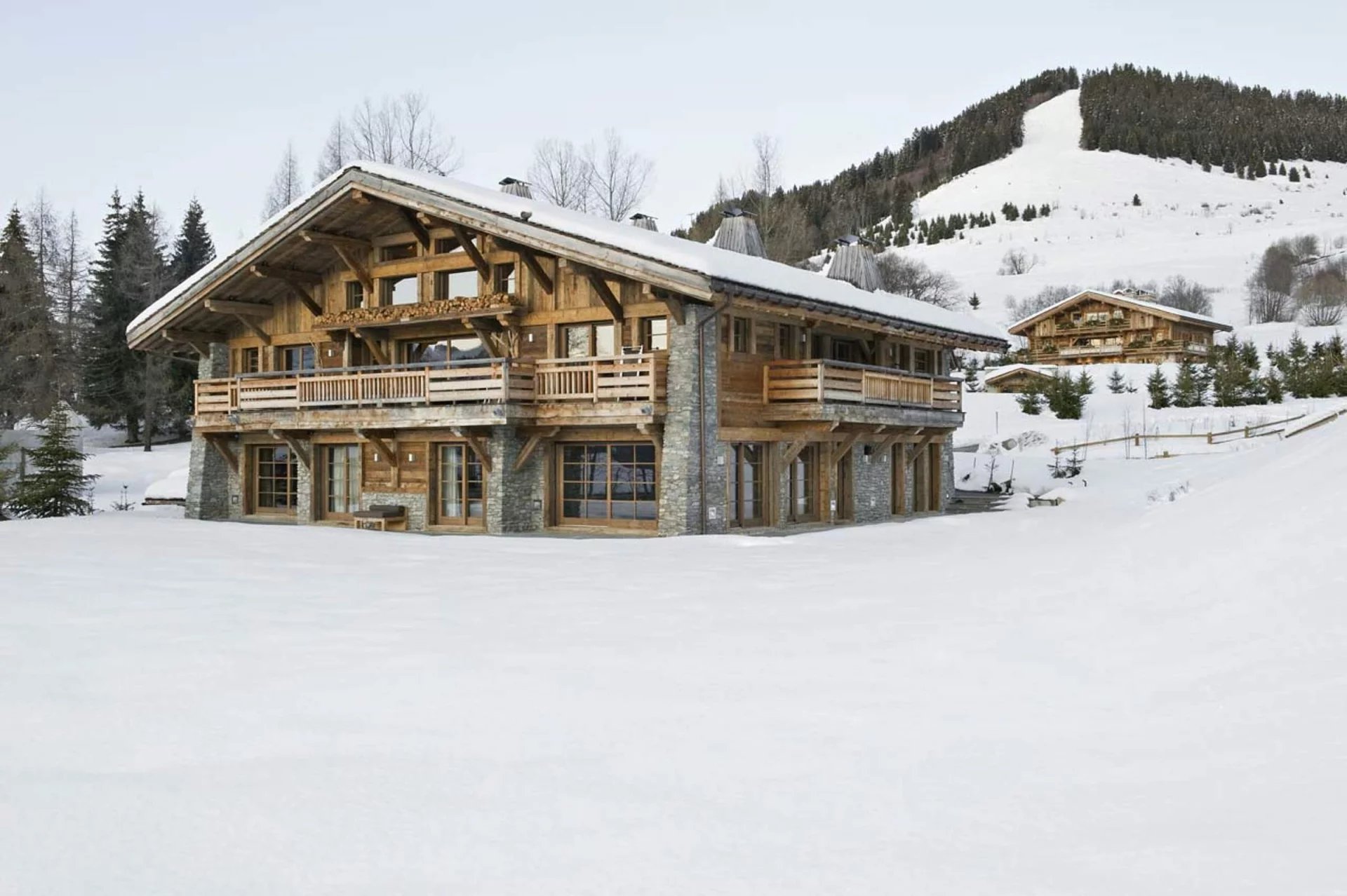 Megève - Location saisonnière - Chalet - Maison - 12 Personnes - 5 Chambres - 7 Salles de bain - Piscine