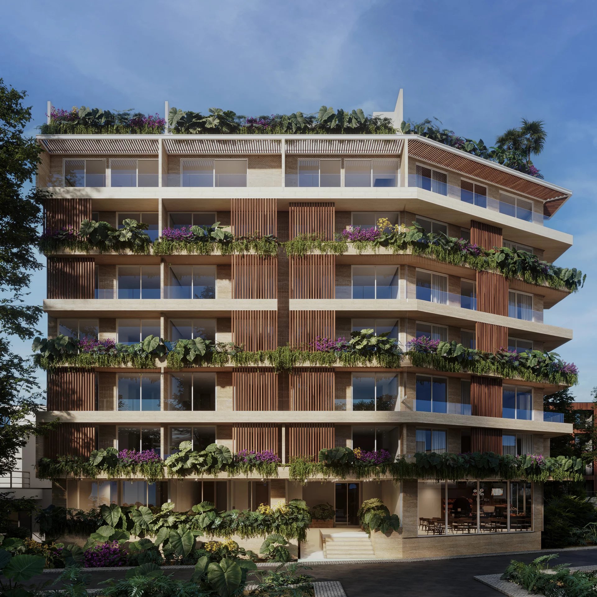 Venta de departamento de 1 recámara exclusivo | Rooftop panorámico y spa de lujo | Centro de Playa del Carmen