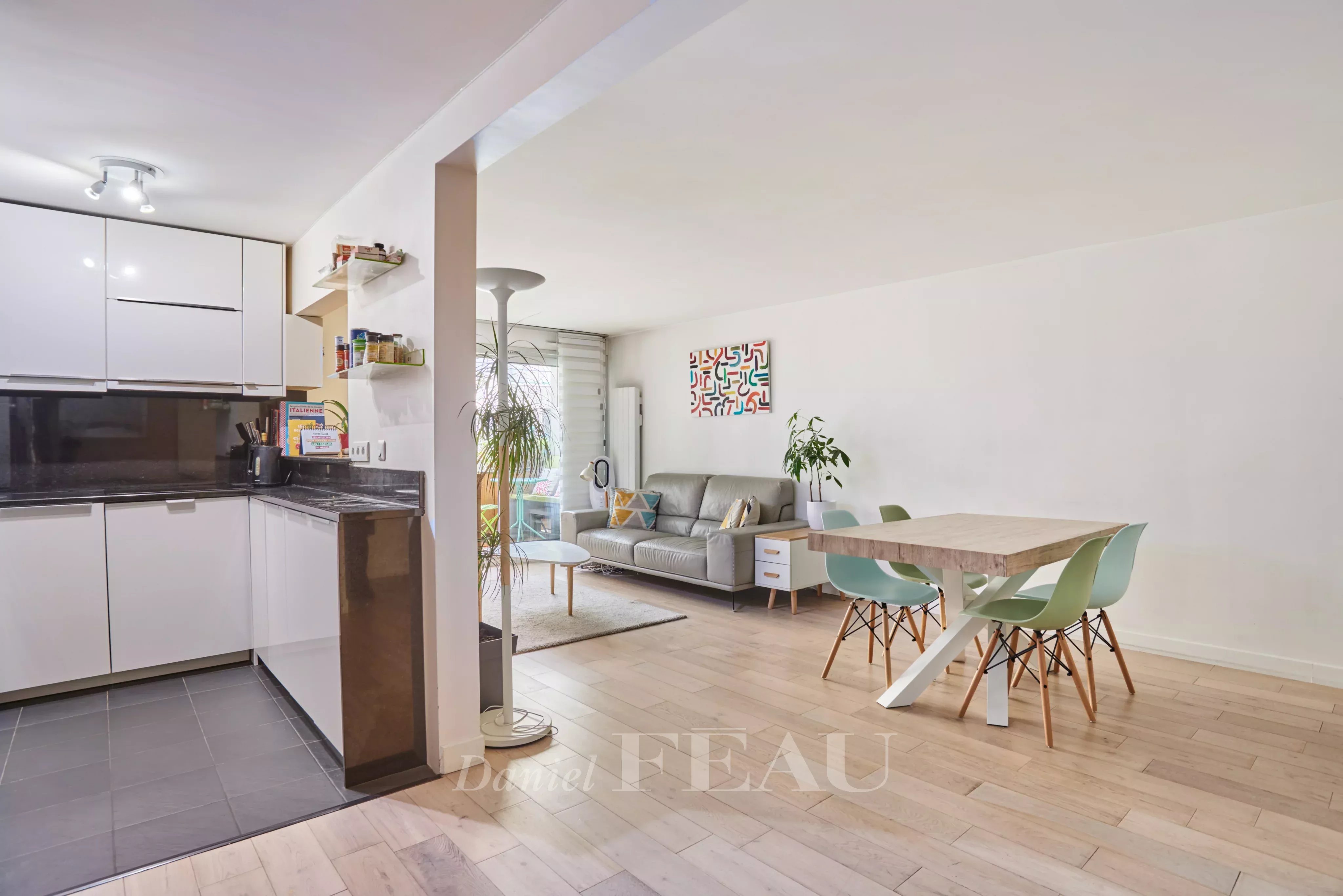 Kitchen and dining room