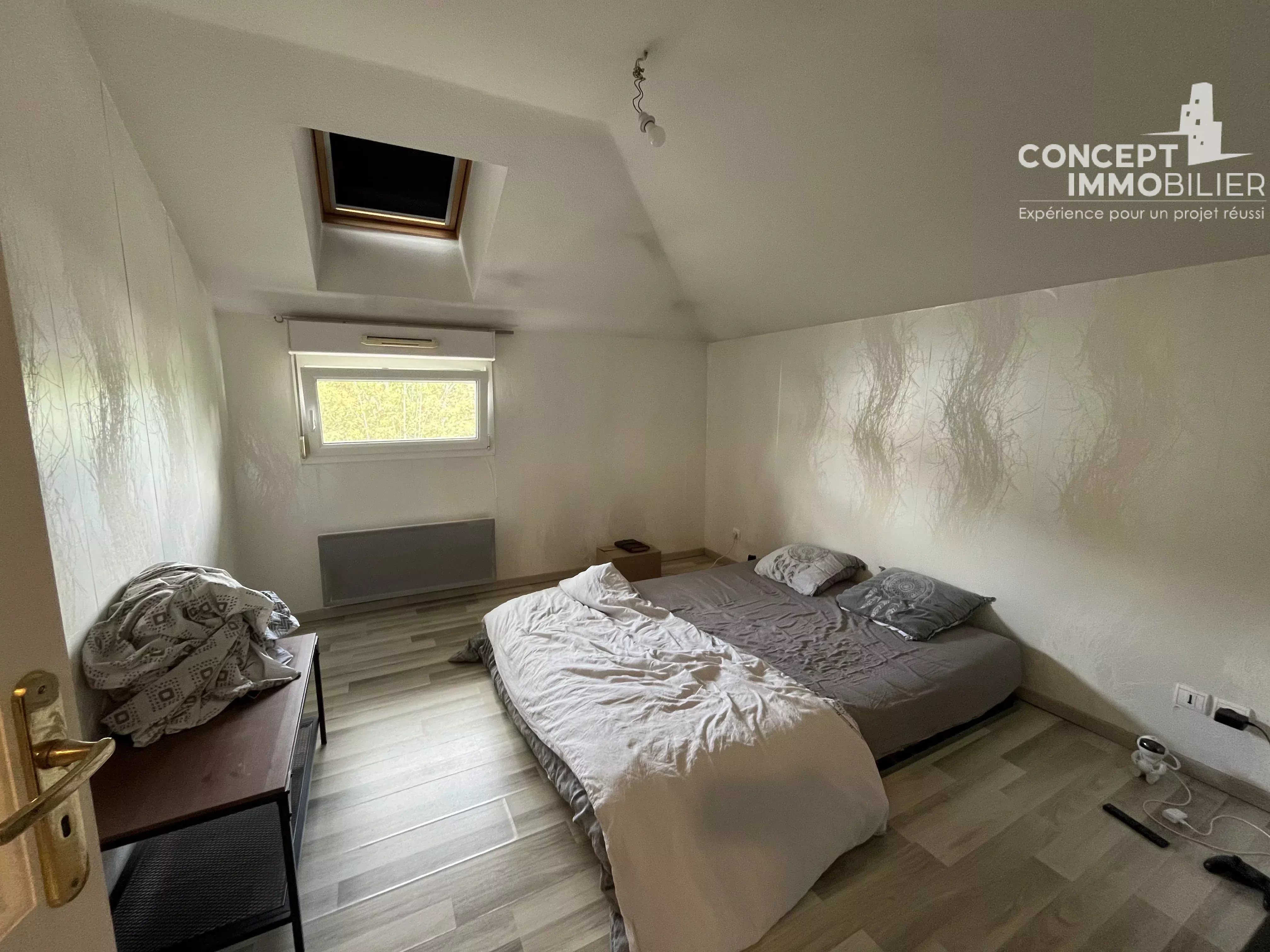 Appartement 68m2 F3 à louer à Thionville - balcon et garage