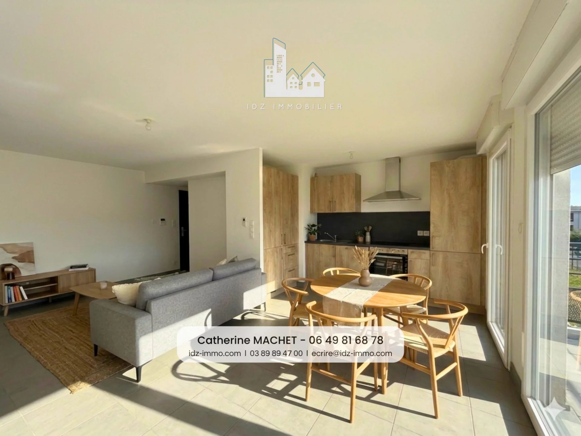 À BLOTZHEIM Magnifique appartement 3 pièces dans une résidenc