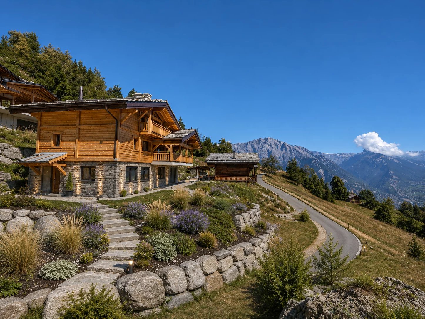 An exceptional chalet in a picturesque natural setting