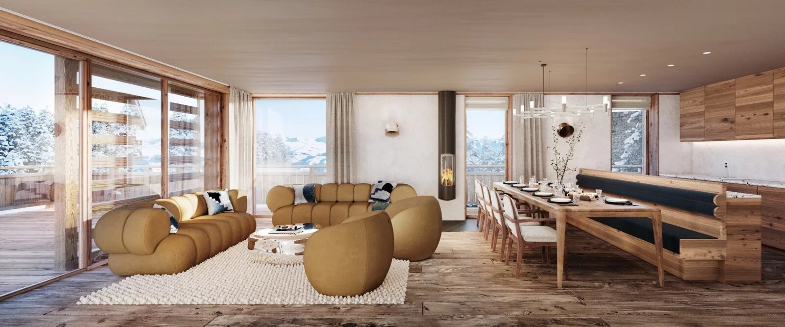 CHALET 4 CHAMBRES SITUÉ DANS UN QUARTIER PRISÉ DE MERIBEL