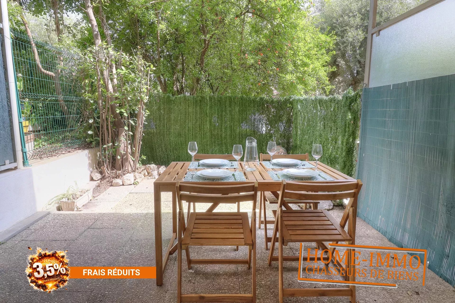 Large 35 m² studio on garden level - Student or mobility lease (September to June)