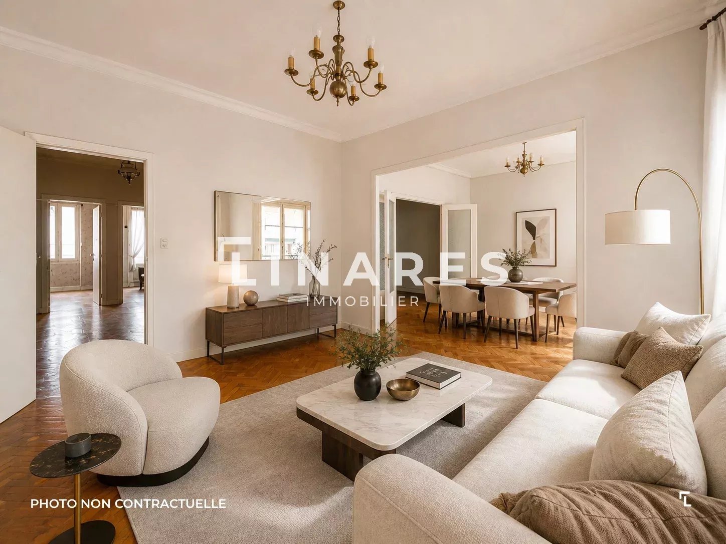 MERMOZ PROJECT - Appartement T3/4 de 101 m2 avec terrasse - 13008 Carré d'or