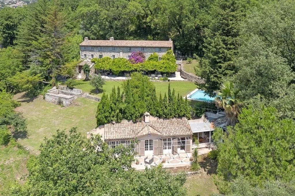 Magnificent Bergerie dating back to the 19th century, tastefully refurbished using high quality materials, set in grounds of 9,000 sq m. For sale via Savills Valbonne.