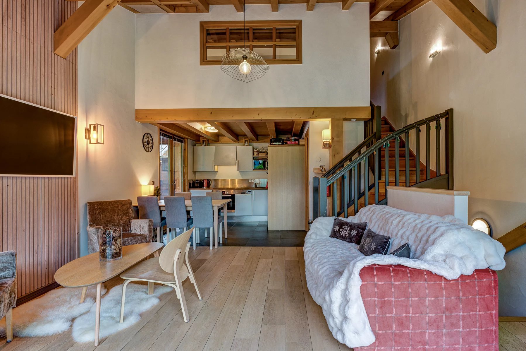 Photo of LES HOUCHES : 4-bedroom apartment over four floors with breathtaking views