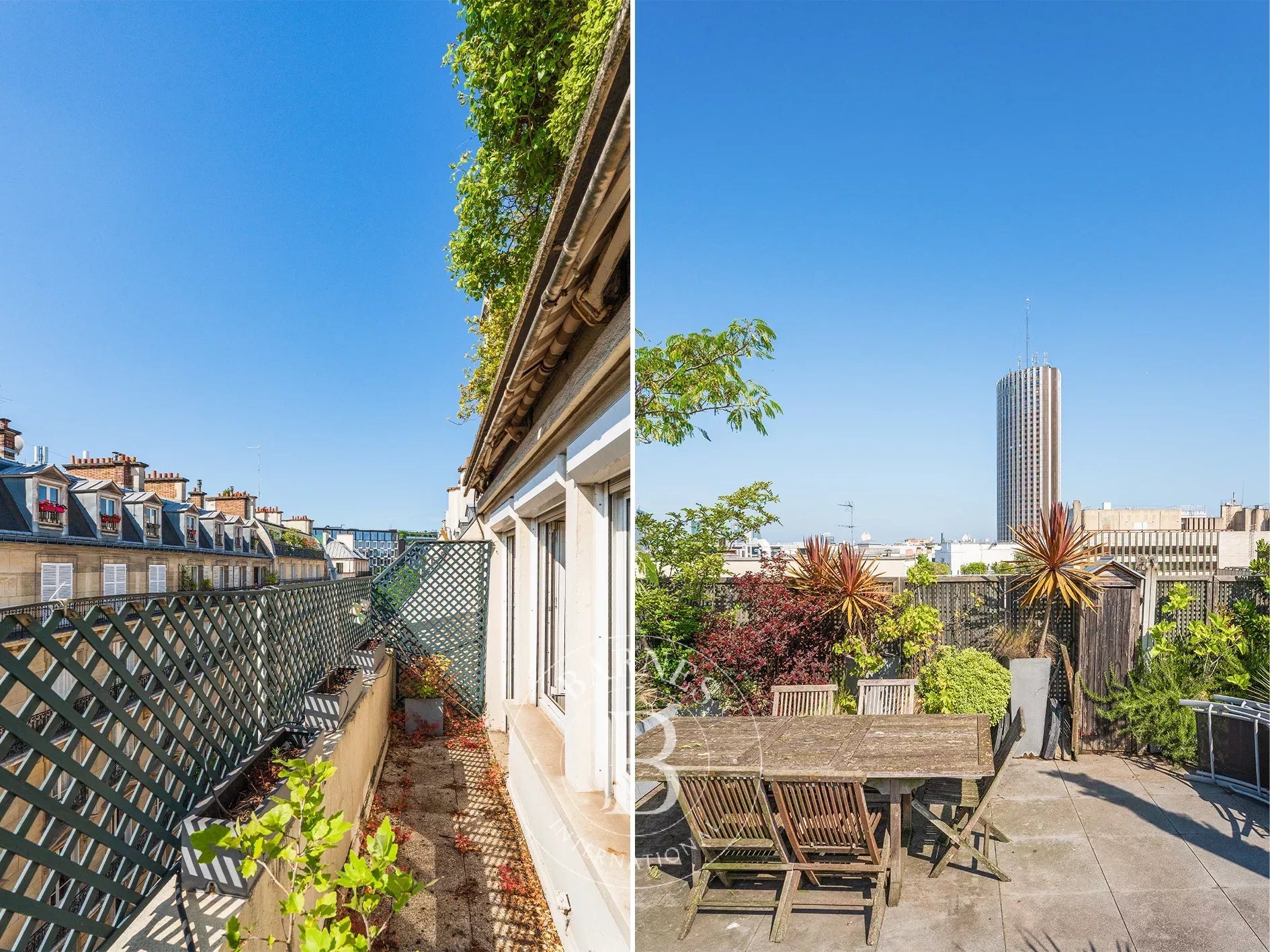 Paris 17 - Saint-Ferdinand - Appartement 5 chambres - derniers étages - balcons et rooftop - picture 17