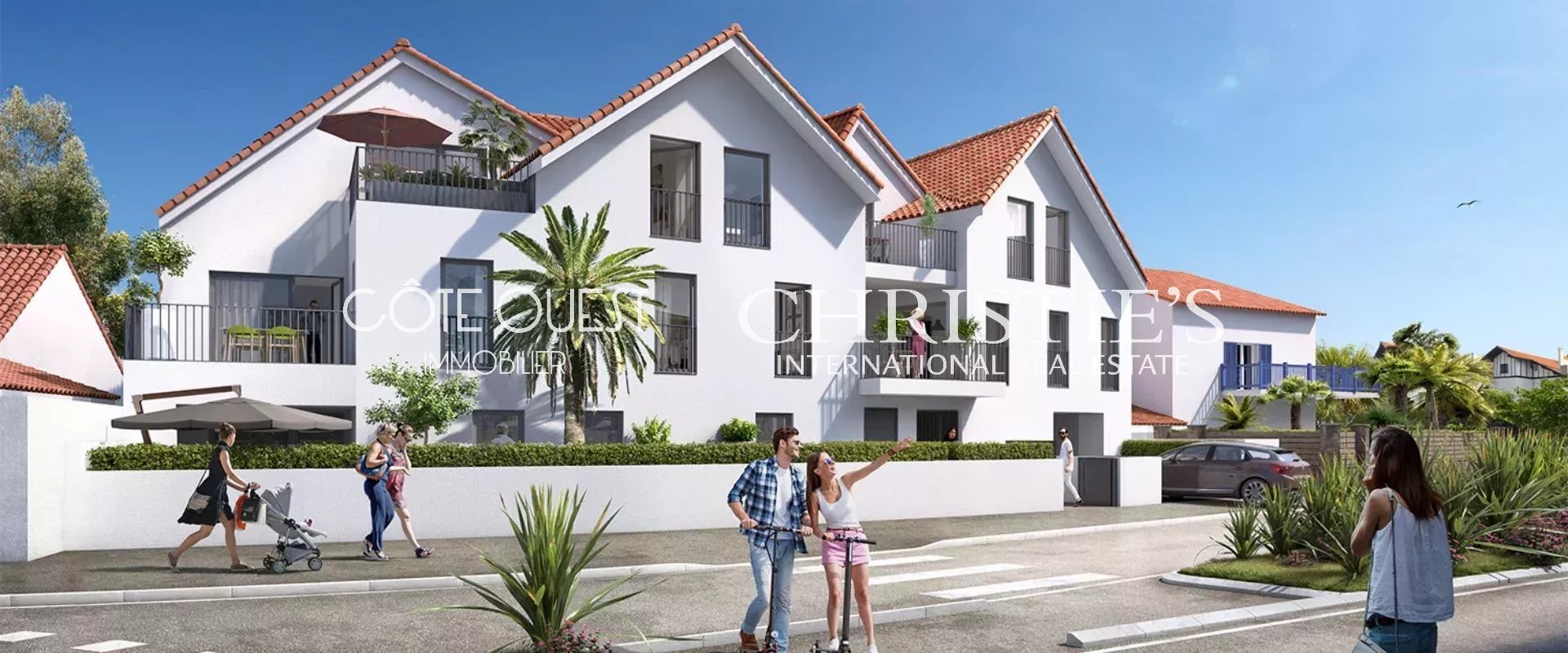 À vendre Biarritz Beaurivage - Appartement T3 neuf avec grande terrasse