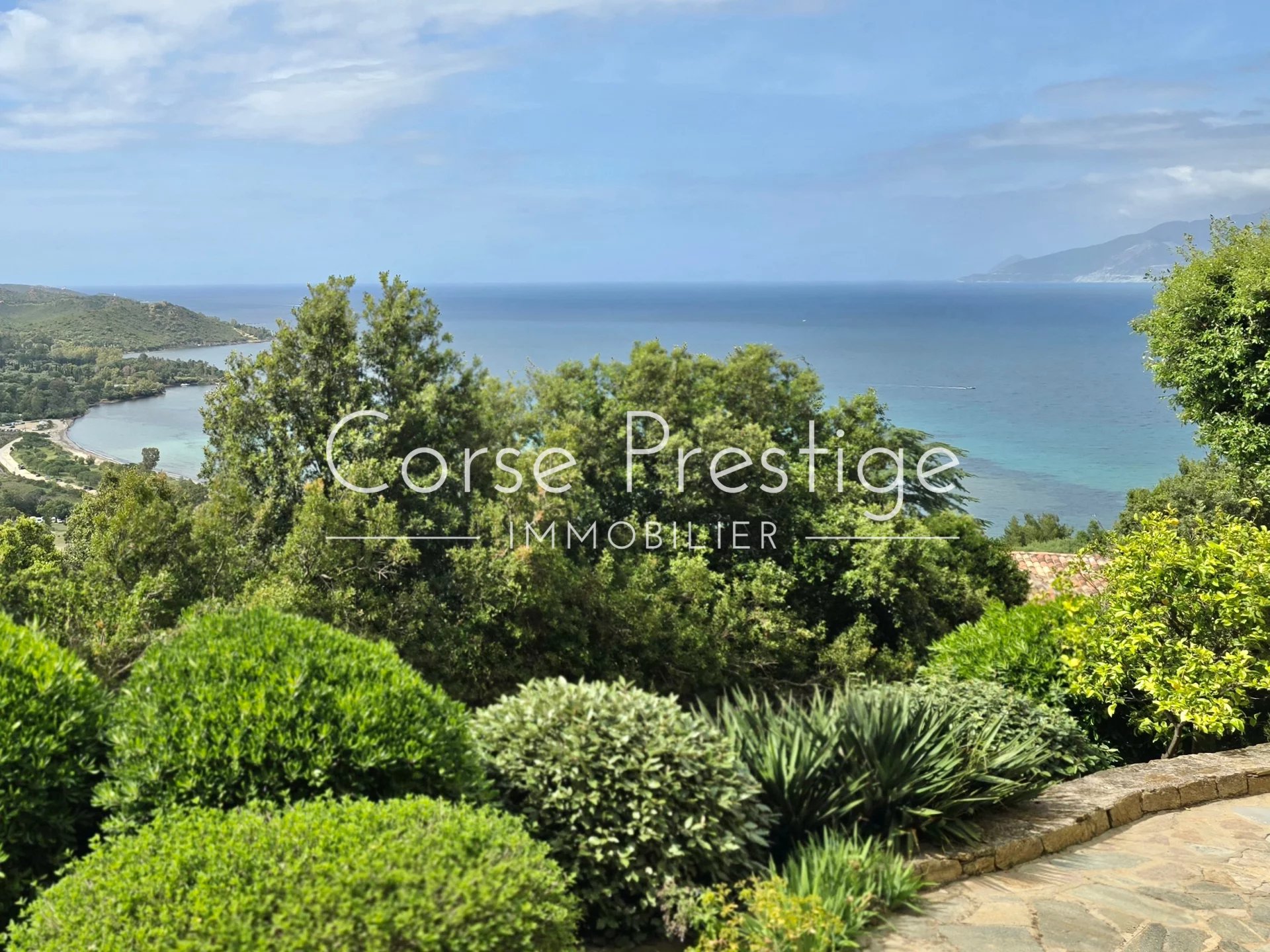 villa with pool and sea-views - saint florent - north corsica image2