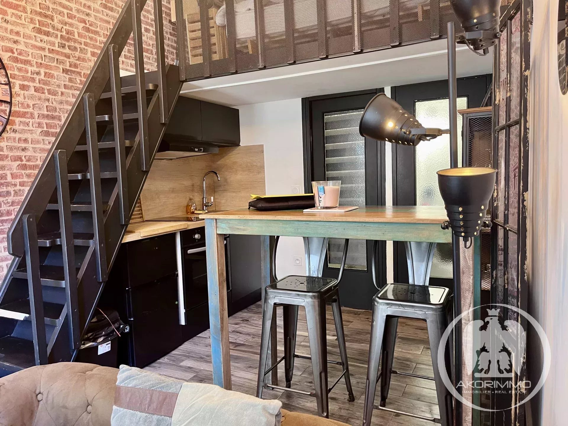 Magnifique studio avec mezzanine