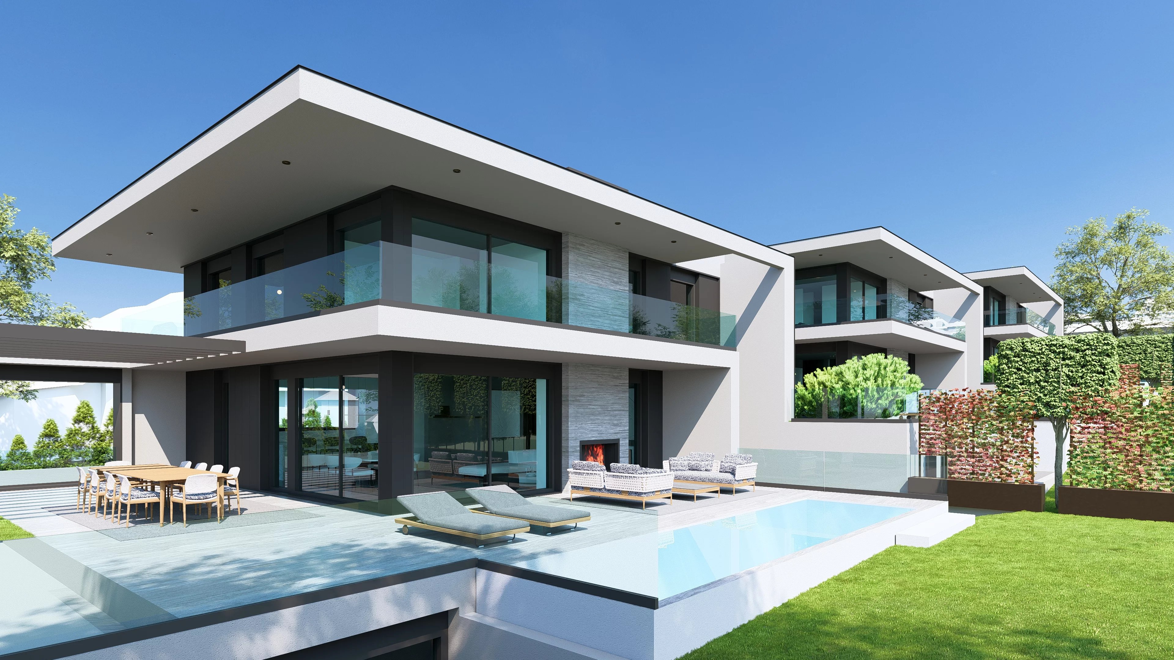 Connétable 3, New villa with Lake view in Cologny