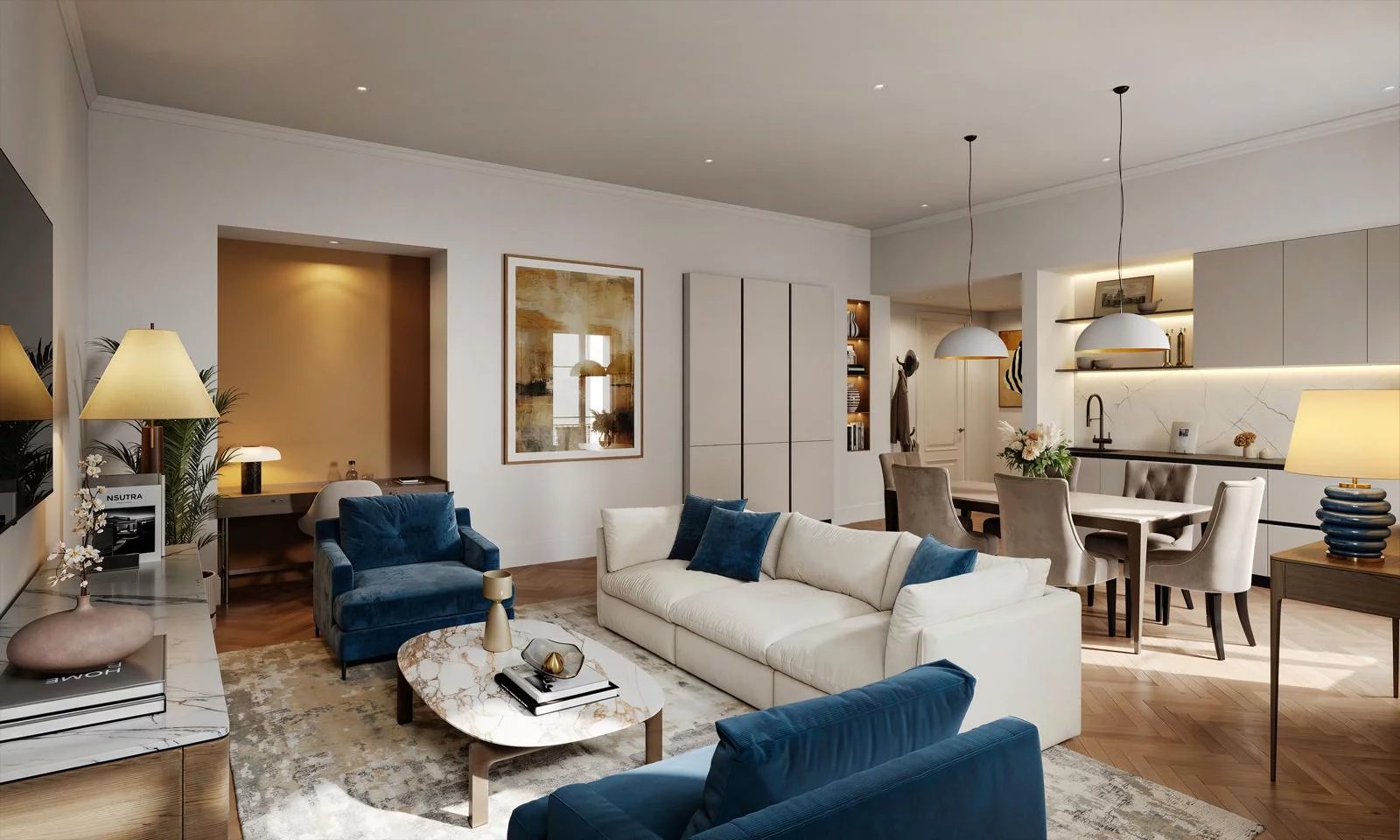Splendide  appartement 3 pièces – Nice, rue Verdi