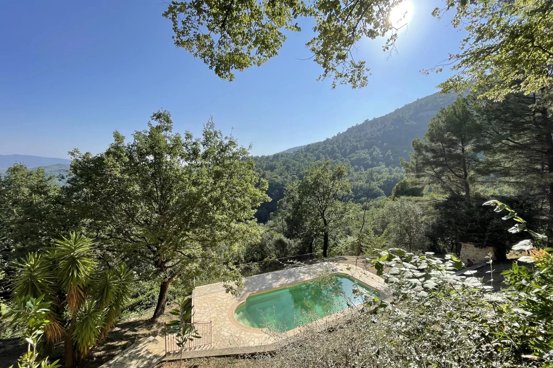 Stone House with Panoramic Views - Seillans