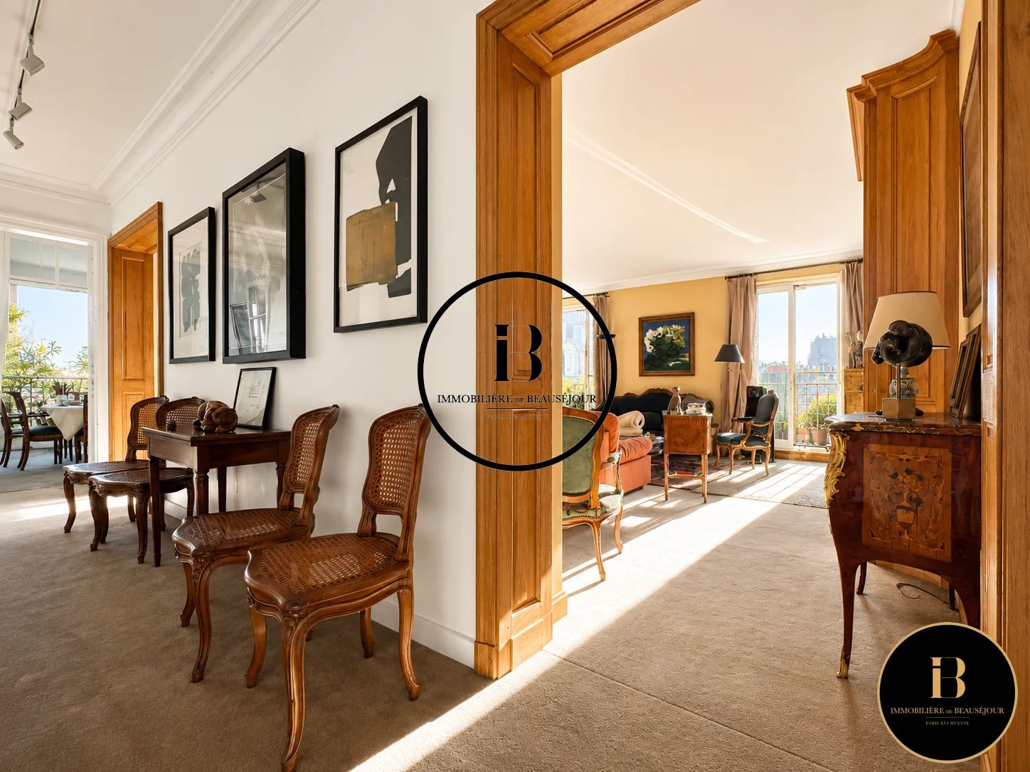 Appartement • ≃138,50 m² • Paris XVIᵉ • Village de Passy