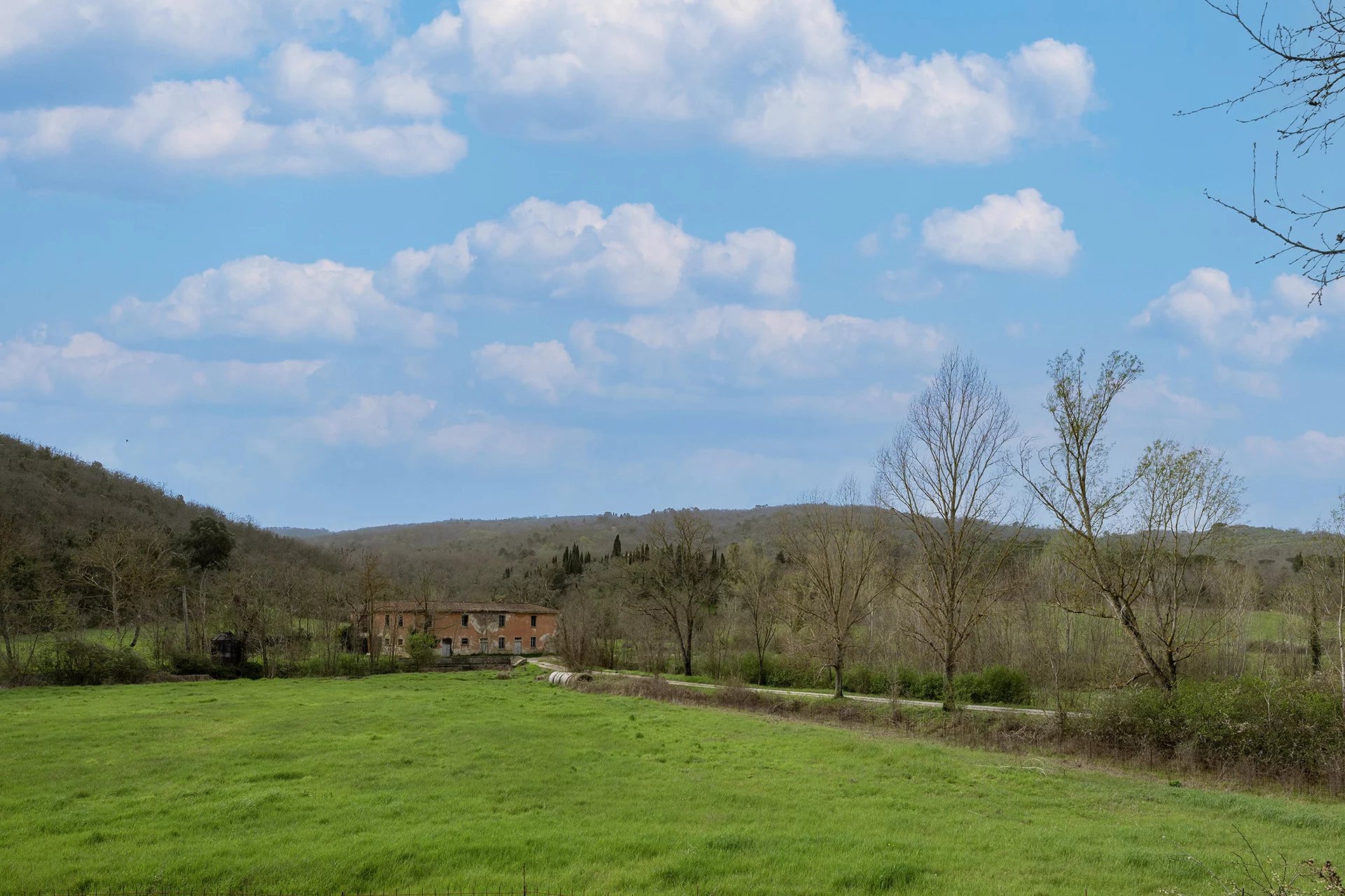  AZIENDA AGRICOLA BIOLOGICA DI 96 HA IN VENDITA IN VAL DI CHIANA, TOSCANA