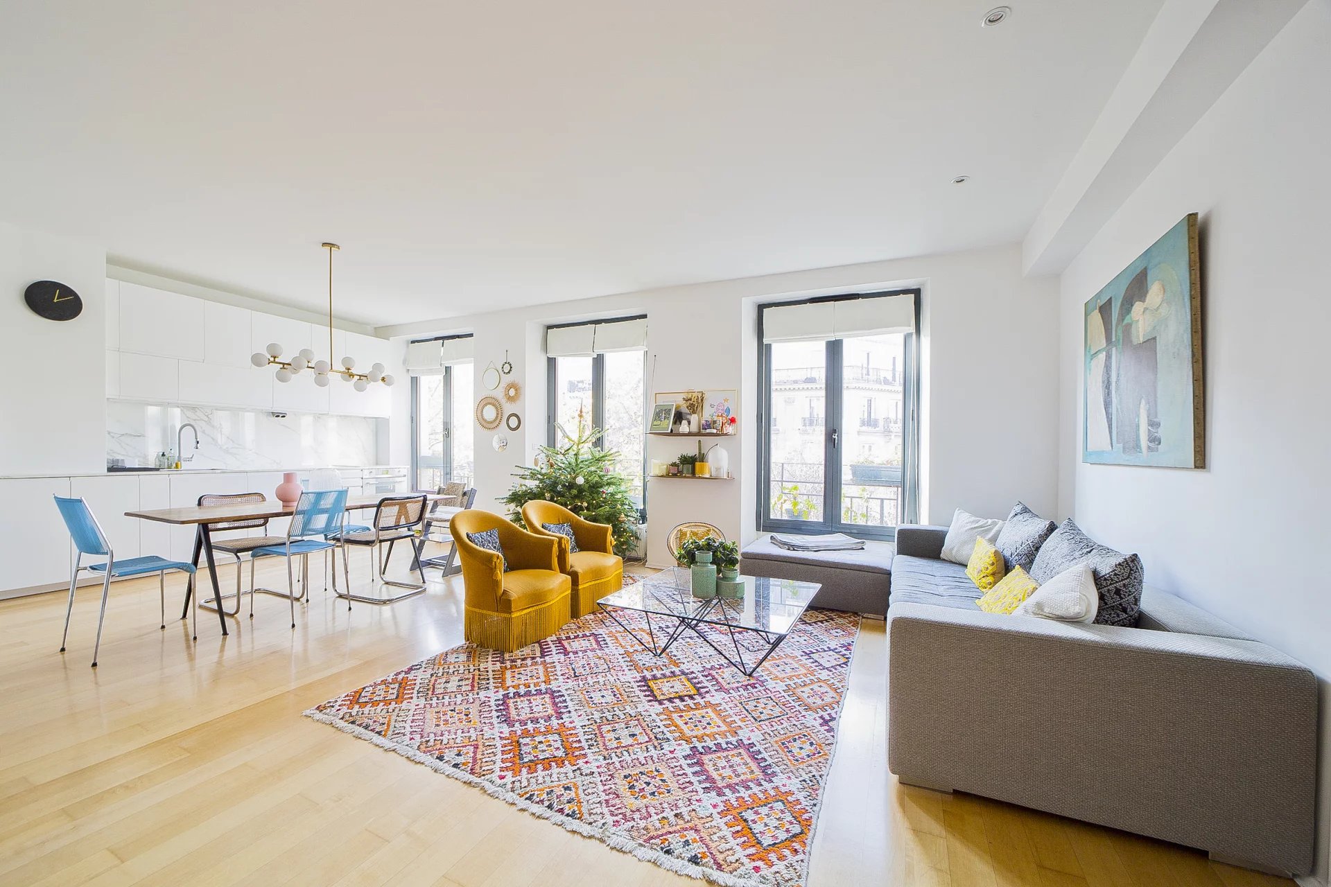 Appartement baigné de soleil