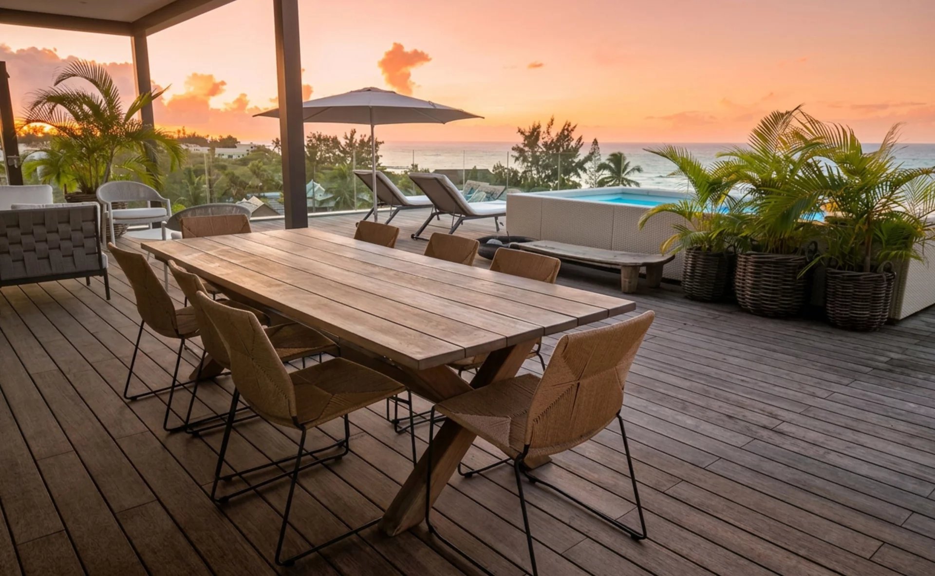 Luxury Penthouse with Sea Views – Pointe aux Canonniers