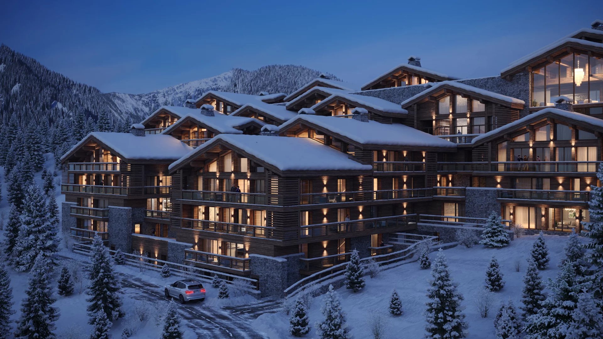 COURCHEVEL – Deux lodges de 5 chambres - Image nᵒ2