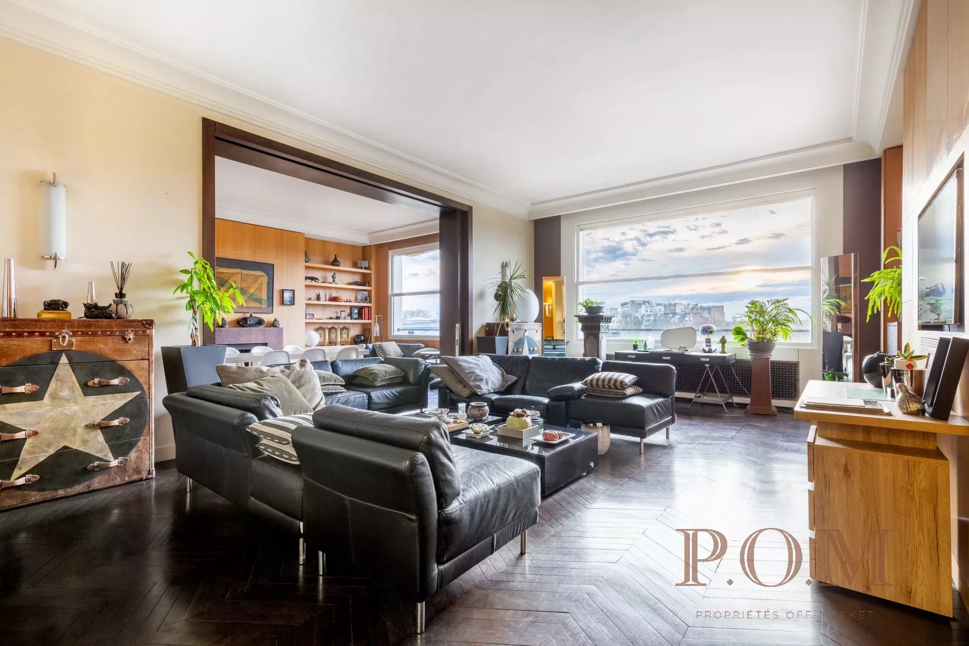 Appartement familial et de réception- 275m2-Paris 16ème-OCDE