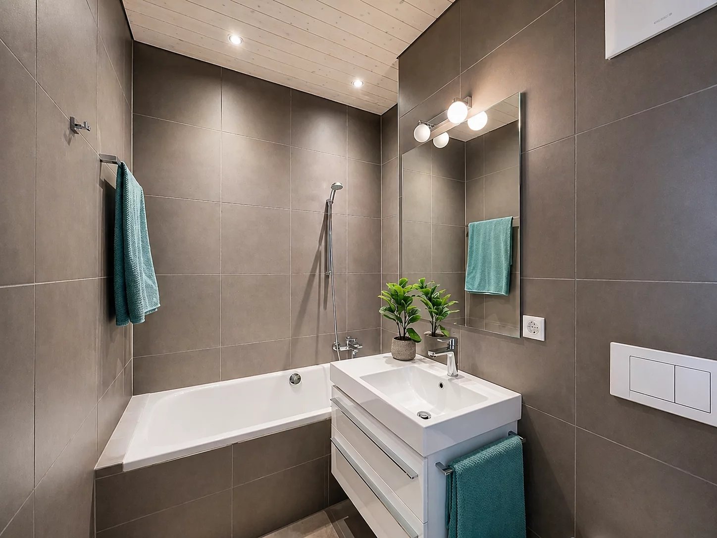 Appartement en attique de 4.5 pièces avec vue sur lac à Lutry