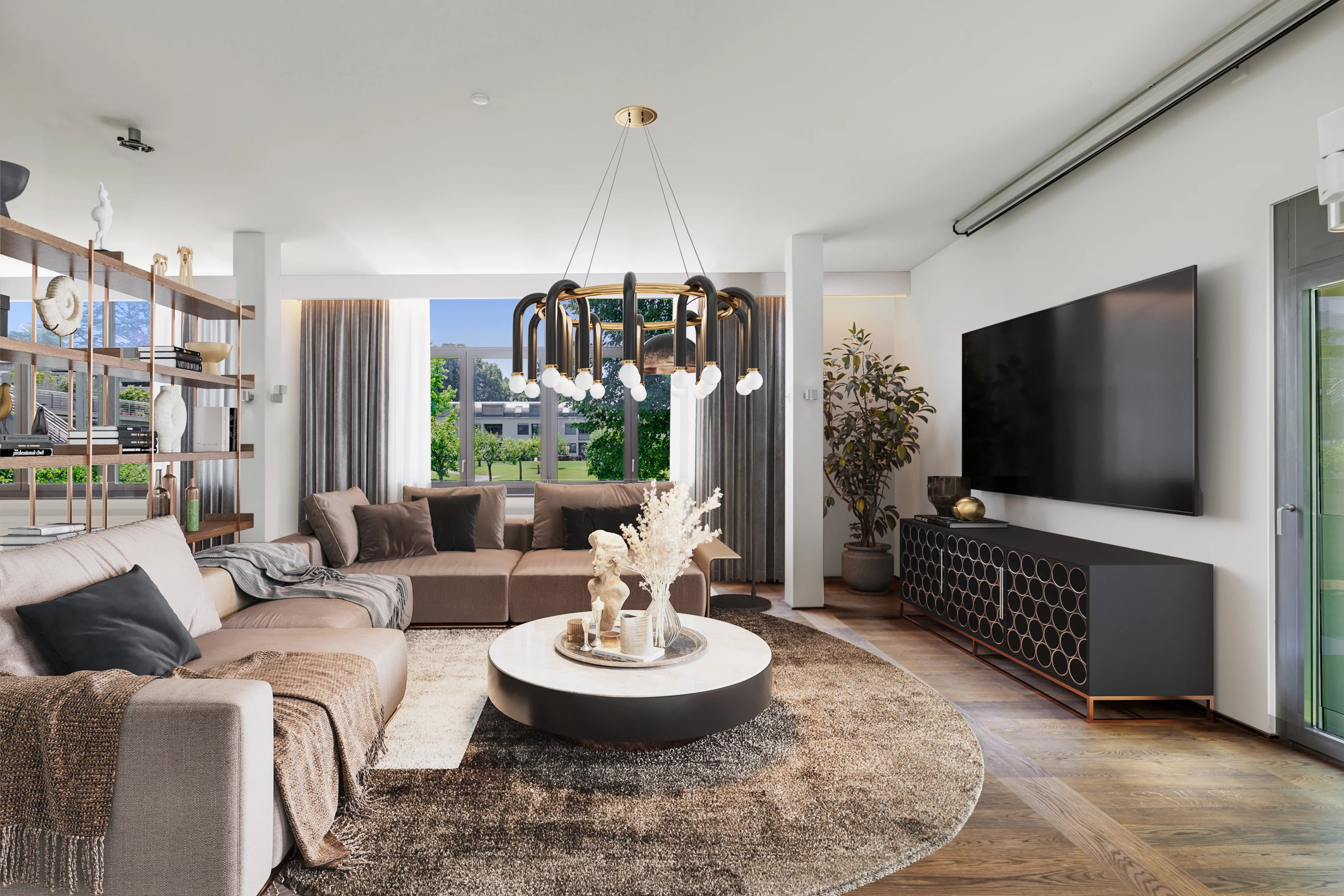 338 m² grosses Apartment mit 4 Schlafzimmern, Troinex