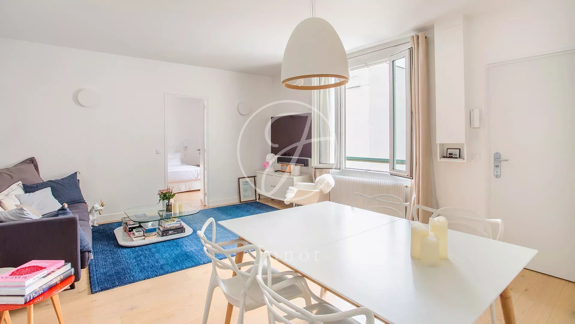 Neuilly-sur-Seine - SABLONS / ROULE - Appartement à vendre - 2 pièces - 57,62m² Carrez - calme.