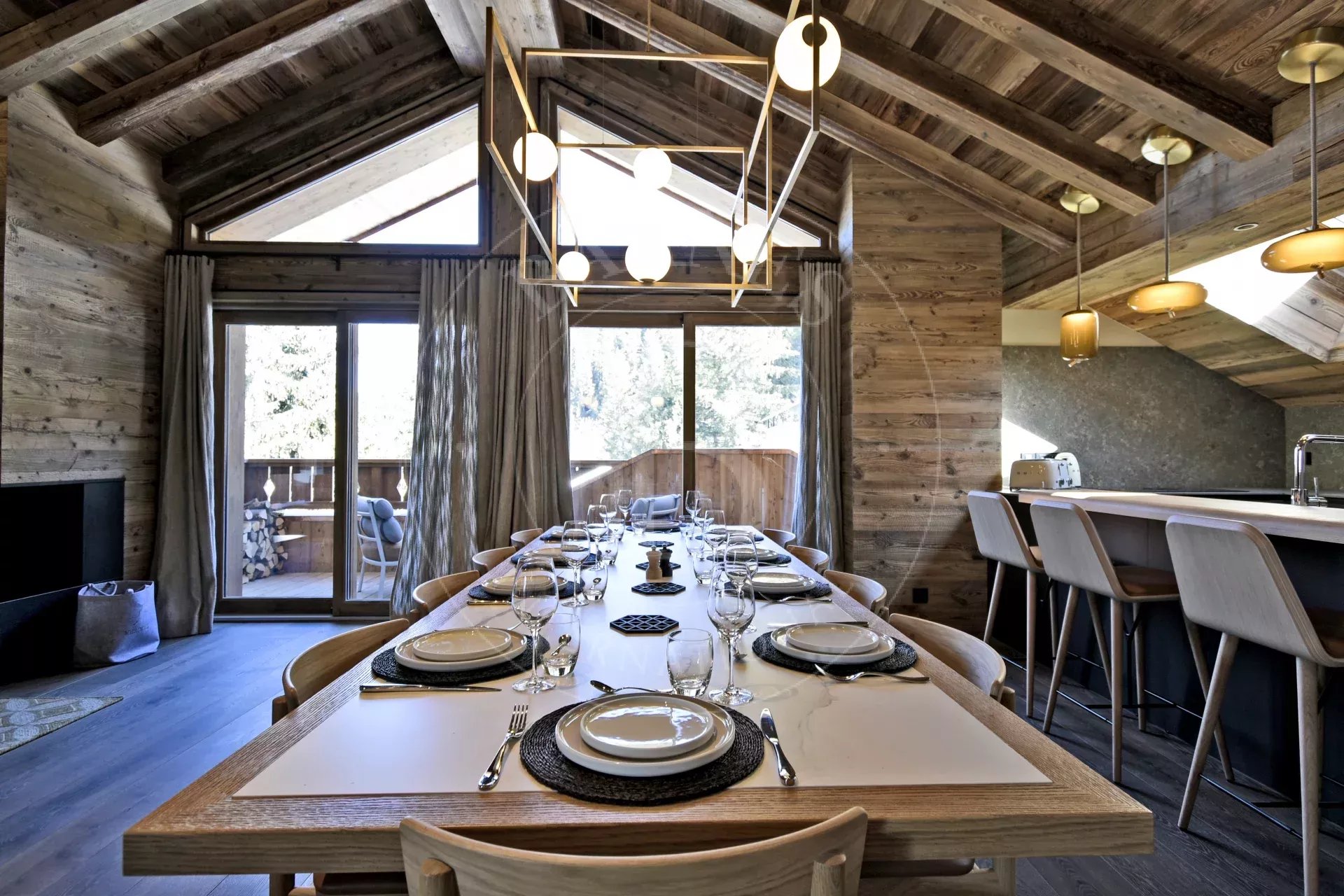 Méribel Superb 4-bedroom duplex apartment at Rond Point des Pistes