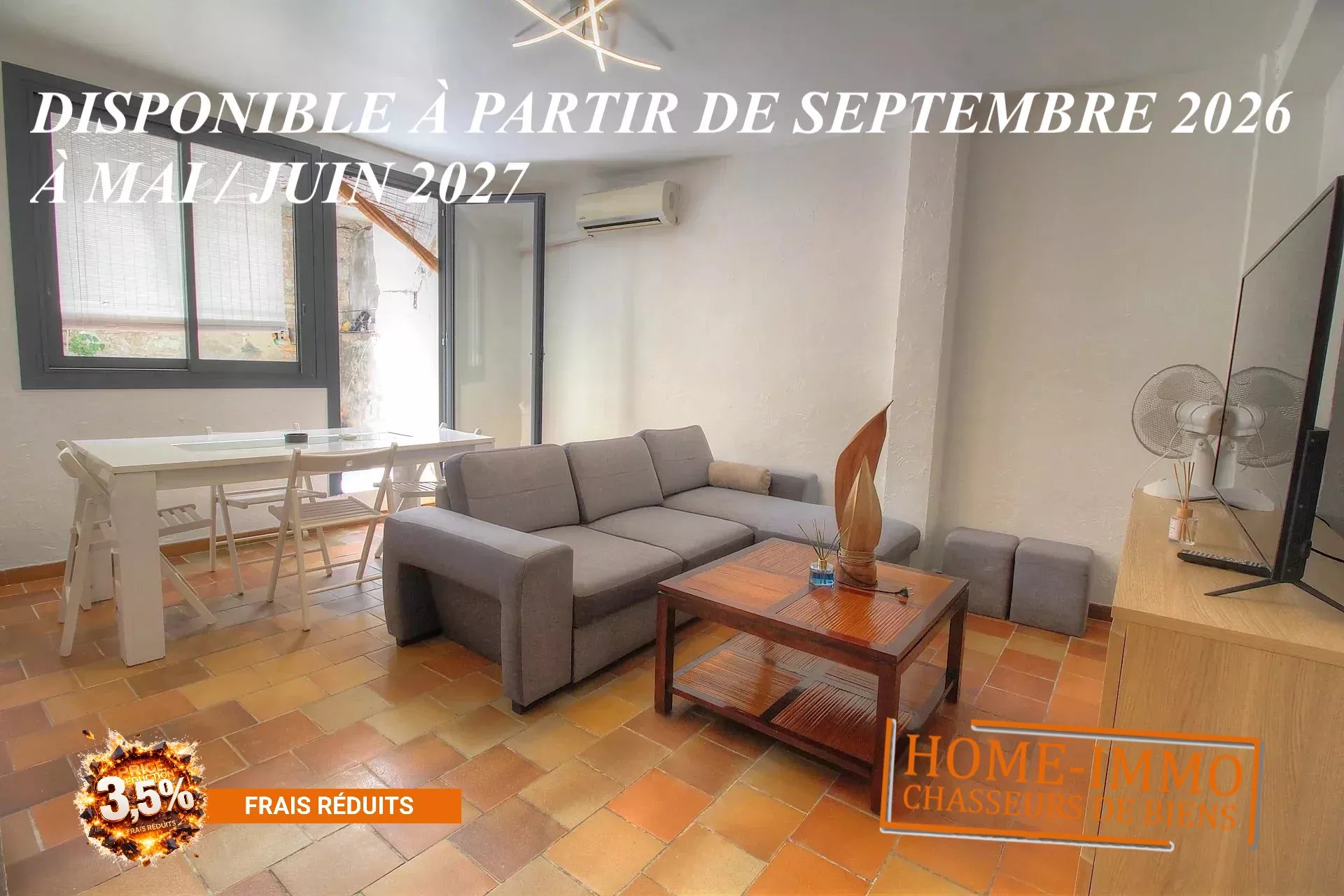Maison à louer, 2 pièces, 39 m², Antibes