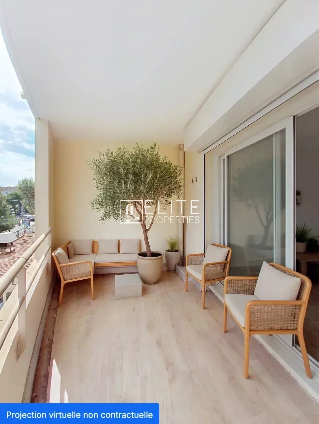 Mandelieu - T2 rénové - Piscine