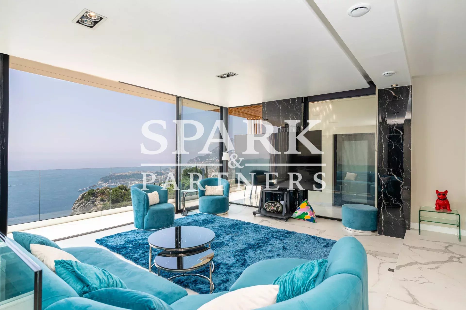 Roquebrune-Cap-Martin - Villa avec vue panoramique sur la mer