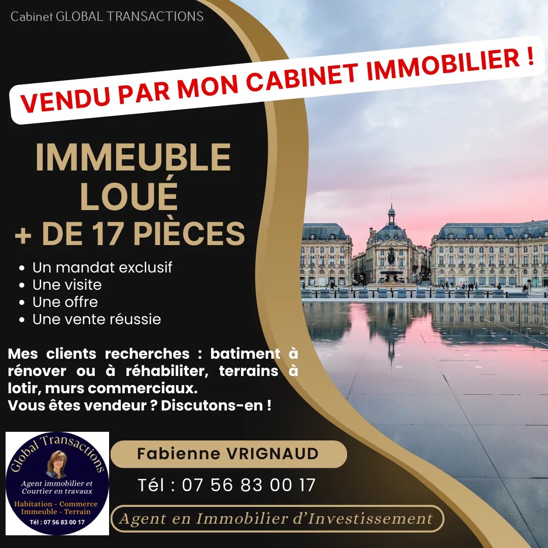 Agence immobilière de Cabinet GLOBAL-TRANSACTIONS