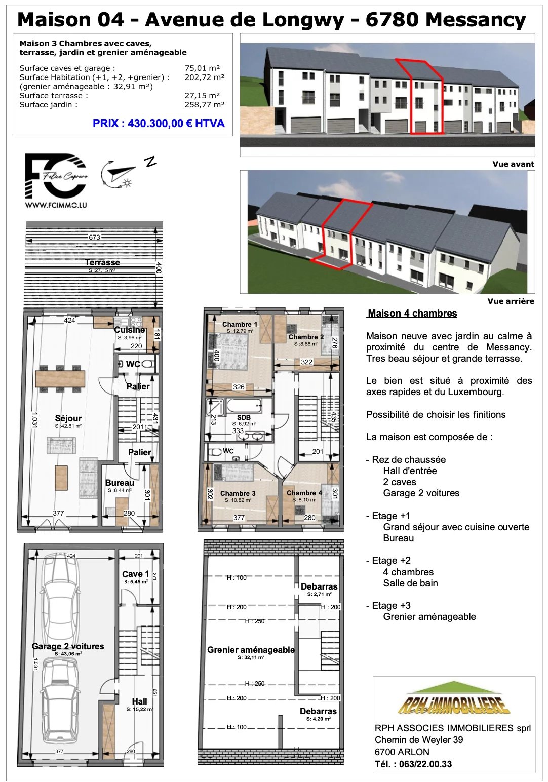 Sale Village house Messancy