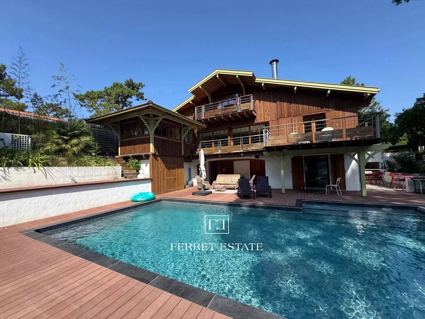 Villa avec piscine – Port de la Vigne, Cap Ferret