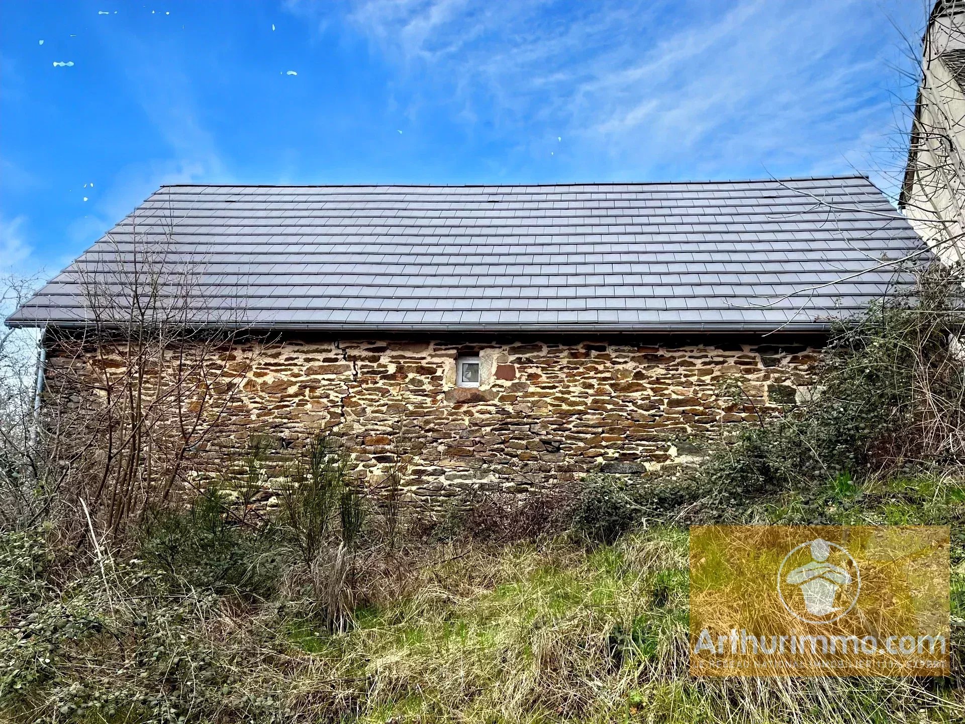 Cadre privilégié – vue panoramique, Grange en cour de rénovation - Photo 3