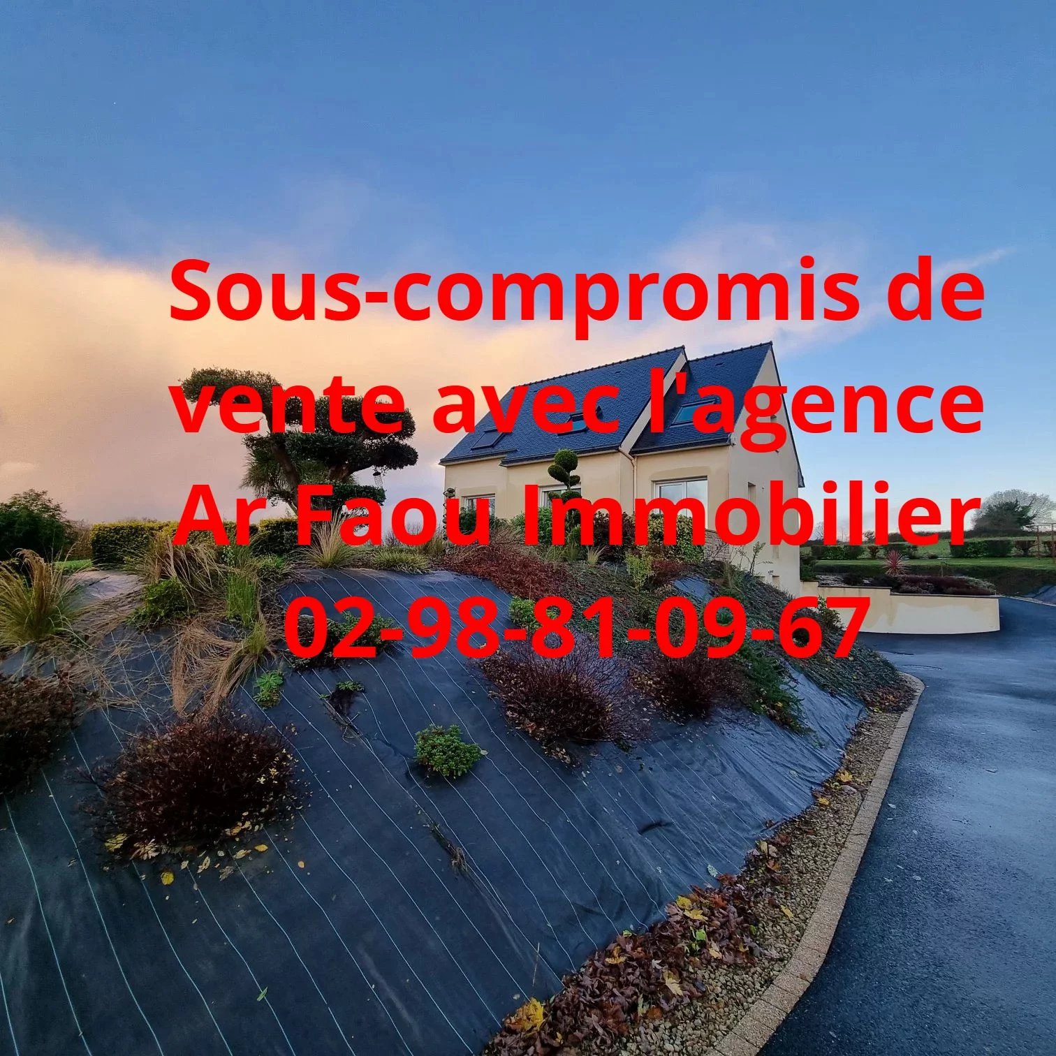 Belle contempoaraine sur grand terrain