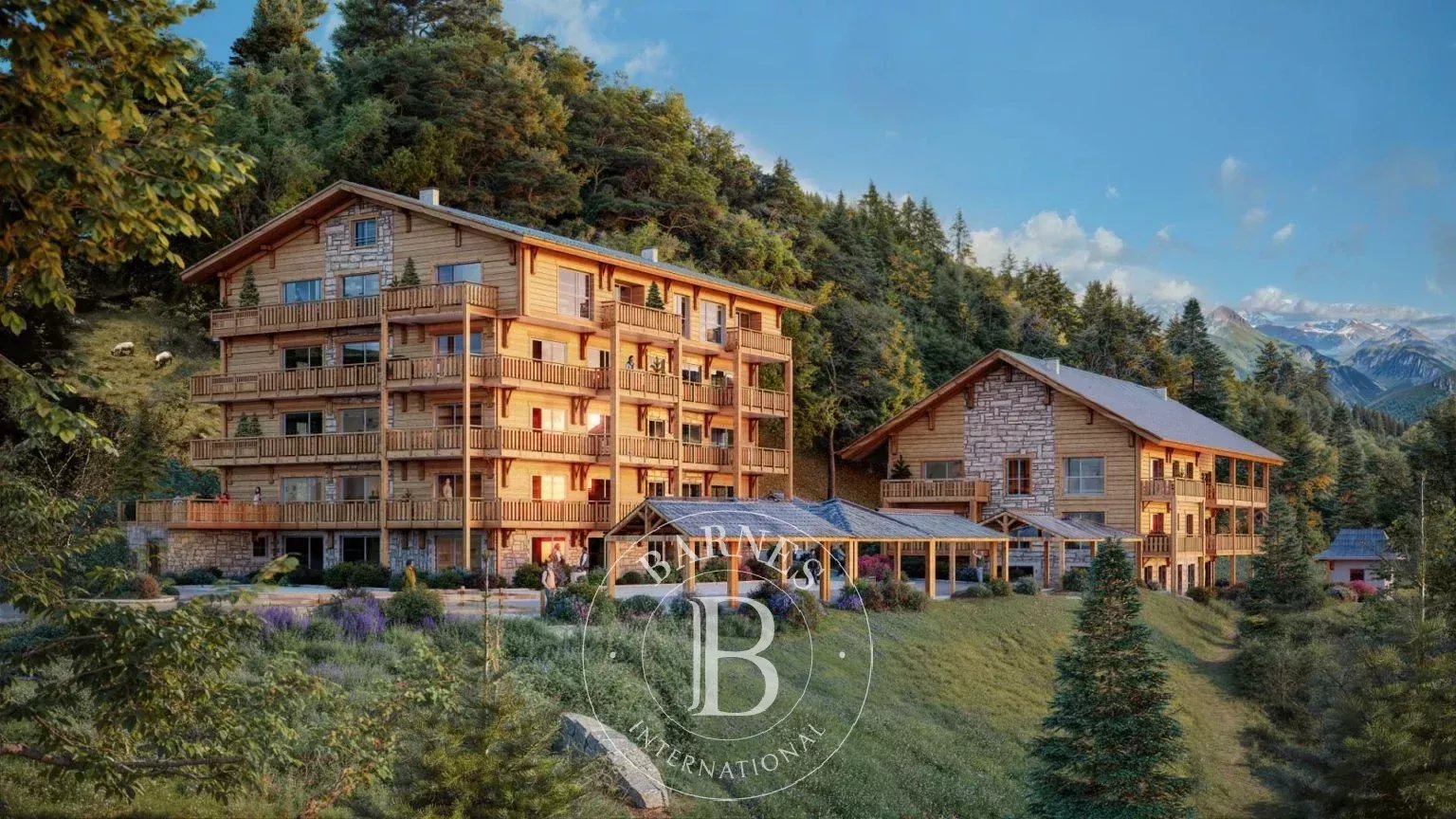 Les Gets - New development - Off plan - Les Lodges du Mont Chéry - From T2 to T5 Accommodation in Les Gets
