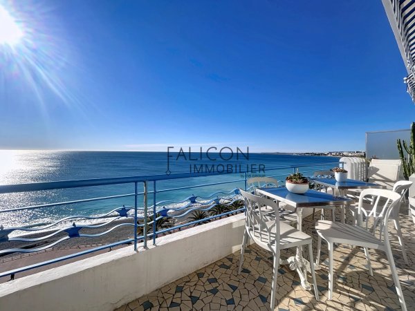 Last floor – Promenade des Anglais – Panoramic sea view — photo 3
